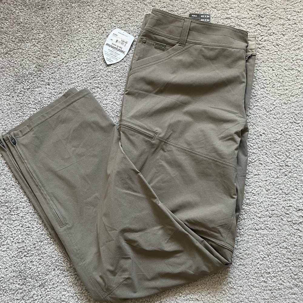 NWT Kuhl Silencer Convertible Pants